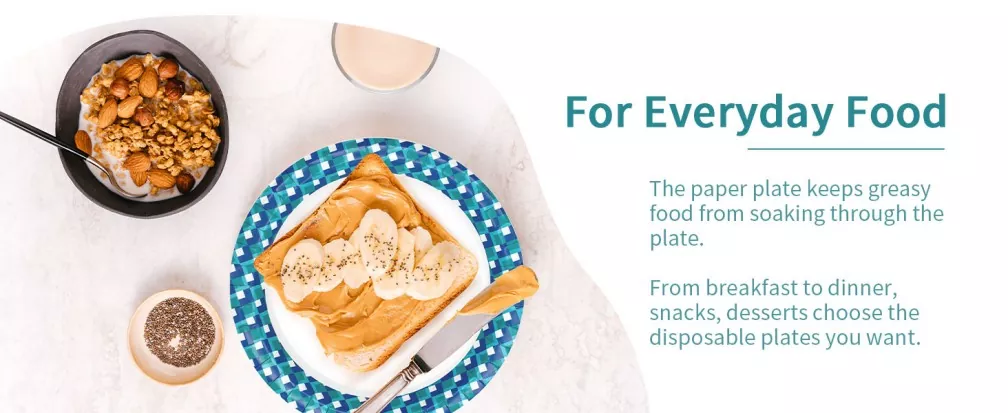 Heavy-duty Paper Plates